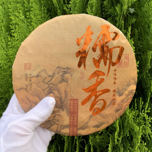 Рисовый шу пуэр Поддерживающий вечную Дхарму 357 г